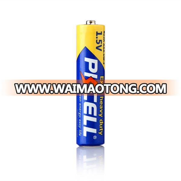 Top Selling PKCELL Heavy Duty Dry Battery 1.5v R03p AAA UM4 R03 Size Carbon Battery